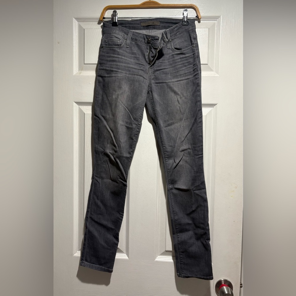 Joe's Jean Gray Washed Skinny Denim